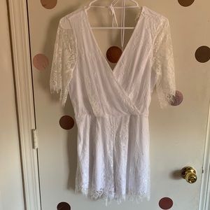 Lace romper